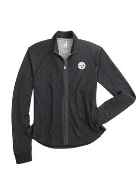 Johnnie-O Women's Pittsburgh Steelers Tomi Full Zip Jacket